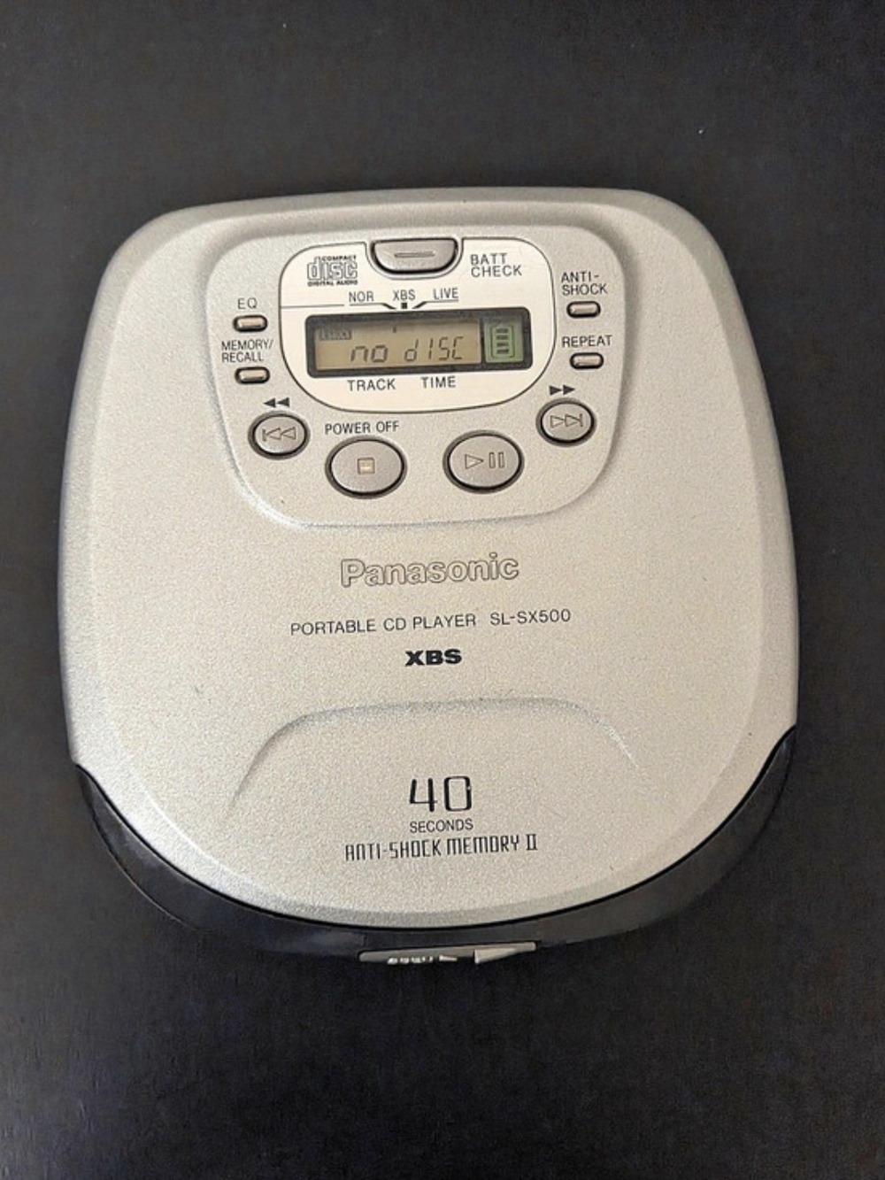 Panasonic SL-SX500 Silver & Black
